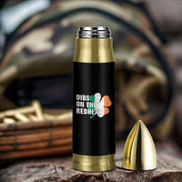 Dibs On The Redhead Bullet Tumbler Funny Irish St Patricks Day Shamrock