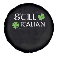 Still Italian St Patricks Day Spare Tire Cover Lucky Shamrock
