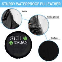 Still Italian St Patricks Day Spare Tire Cover Lucky Shamrock