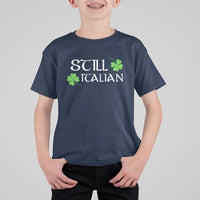 Still Italian St Patricks Day T Shirt For Kid Lucky Shamrock