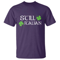 Still Italian St Patricks Day T Shirt Lucky Shamrock