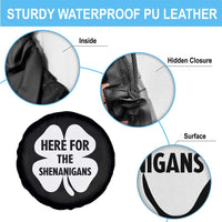 Funny Irish St Patricks Day Spare Tire Cover Here for the Shenanigans