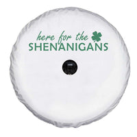 Funny Irish St Patricks Day Spare Tire Cover Here For The Shenanigan Shamrock