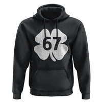 Funny Irish St Patricks Day Shamrock 67 Hoodie Six Seven 6 7 Meme Gen Alpha Slang