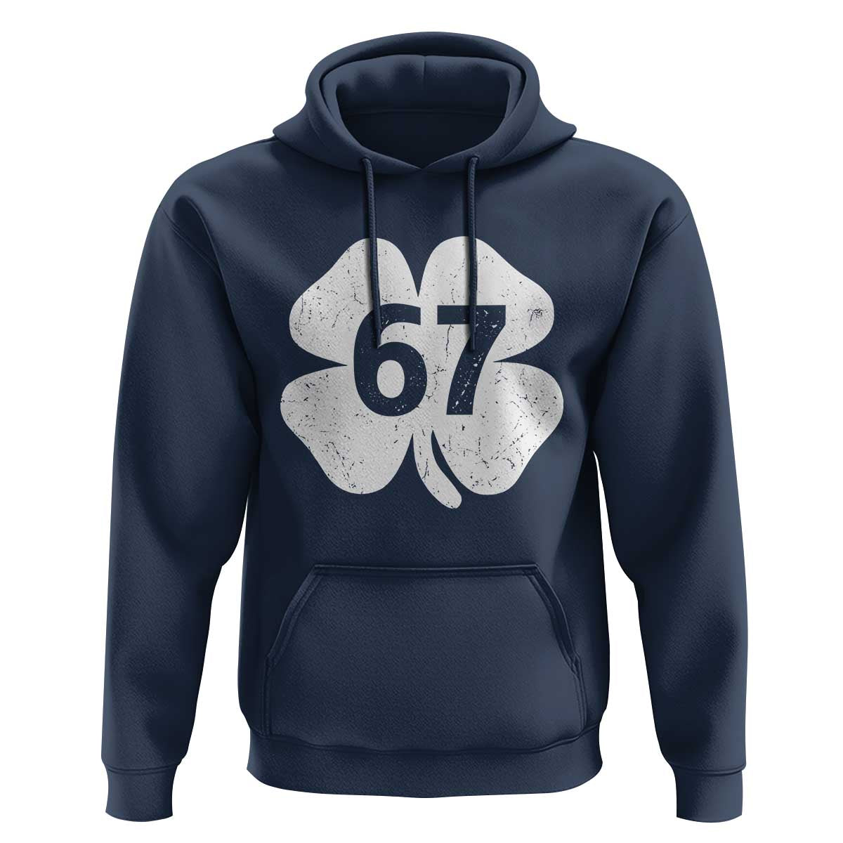 Funny Irish St Patricks Day Shamrock 67 Hoodie Six Seven 6 7 Meme Gen Alpha Slang