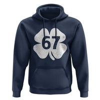 Funny Irish St Patricks Day Shamrock 67 Hoodie Six Seven 6 7 Meme Gen Alpha Slang