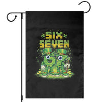 Funny Irish St Patricks Day 67 Garden Flag Six Seven Brainrot Italian Gaming 6 7 Meme Gen Alpha Slang