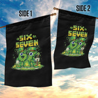 Funny Irish St Patricks Day 67 Garden Flag Six Seven Brainrot Italian Gaming 6 7 Meme Gen Alpha Slang