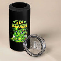 Funny Irish St Patricks Day 67 4 in 1 Can Cooler Tumbler Six Seven Brainrot Italian Gaming 6 7 Meme Gen Alpha Slang