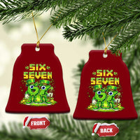 Funny Irish St Patricks Day 67 Ceramic Ornament Six Seven Brainrot Italian Gaming 6 7 Meme Gen Alpha Slang
