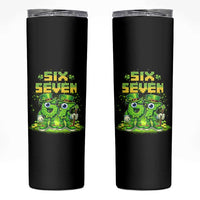 Funny Irish St Patricks Day 67 Skinny Tumbler Six Seven Brainrot Italian Gaming 6 7 Meme Gen Alpha Slang