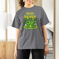 Funny Irish St Patricks Day 67 T Shirt For Women Six Seven Brainrot Italian Gaming 6 7 Meme Gen Alpha Slang