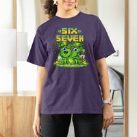 Funny Irish St Patricks Day 67 T Shirt For Women Six Seven Brainrot Italian Gaming 6 7 Meme Gen Alpha Slang