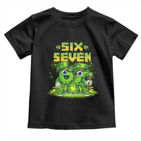 Funny Irish St Patricks Day 67 Toddler T Shirt Six Seven Brainrot Italian Gaming 6 7 Meme Gen Alpha Slang