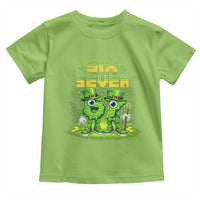 Funny Irish St Patricks Day 67 Toddler T Shirt Six Seven Brainrot Italian Gaming 6 7 Meme Gen Alpha Slang