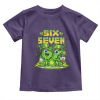 Funny Irish St Patricks Day 67 Toddler T Shirt Six Seven Brainrot Italian Gaming 6 7 Meme Gen Alpha Slang