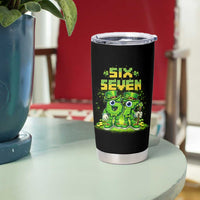 Funny Irish St Patricks Day 67 Tumbler Cup Six Seven Brainrot Italian Gaming 6 7 Meme Gen Alpha Slang