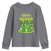 Funny Irish St Patricks Day 67 Youth Sweatshirt Six Seven Brainrot Italian Gaming 6 7 Meme Gen Alpha Slang