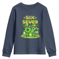 Funny Irish St Patricks Day 67 Youth Sweatshirt Six Seven Brainrot Italian Gaming 6 7 Meme Gen Alpha Slang