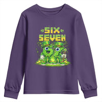 Funny Irish St Patricks Day 67 Youth Sweatshirt Six Seven Brainrot Italian Gaming 6 7 Meme Gen Alpha Slang