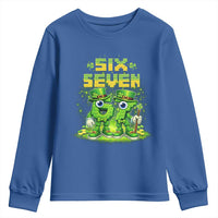 Funny Irish St Patricks Day 67 Youth Sweatshirt Six Seven Brainrot Italian Gaming 6 7 Meme Gen Alpha Slang