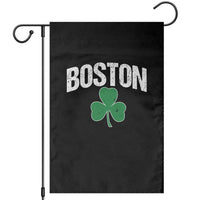 Boston Garden Flag St Patricks Day Irish Green Shamrock Massachusetts
