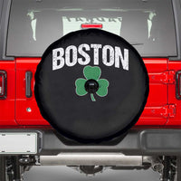 Boston Spare Tire Cover St Patricks Day Irish Green Shamrock Massachusetts