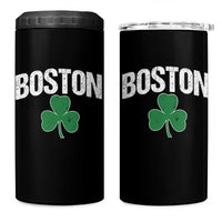 Boston 4 in 1 Can Cooler Tumbler St Patricks Day Irish Green Shamrock Massachusetts