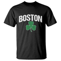 Boston T Shirt St Patricks Day Irish Green Shamrock Massachusetts