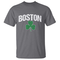 Boston T Shirt St Patricks Day Irish Green Shamrock Massachusetts