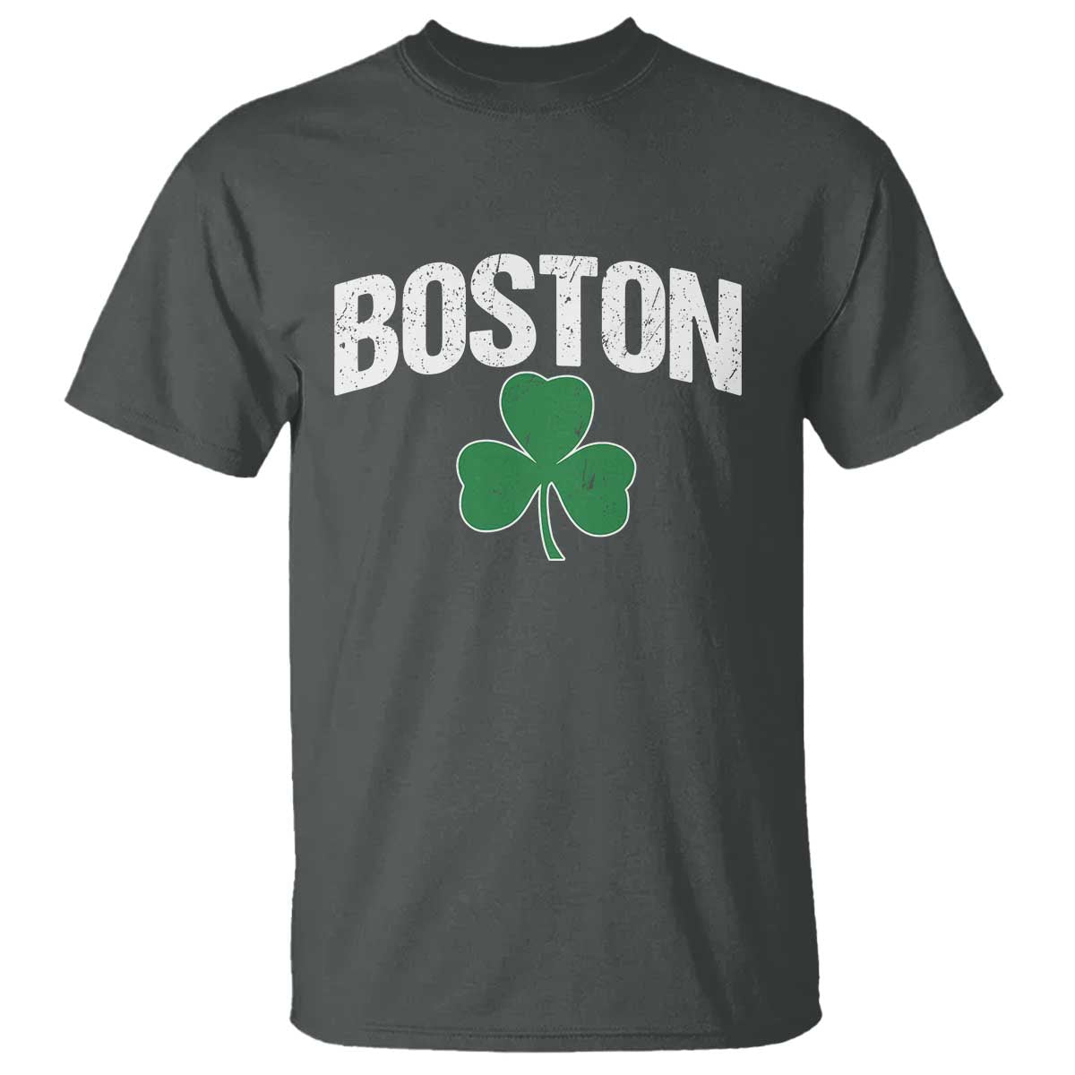 Boston T Shirt St Patricks Day Irish Green Shamrock Massachusetts