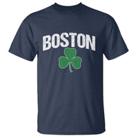 Boston T Shirt St Patricks Day Irish Green Shamrock Massachusetts