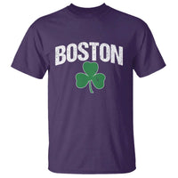 Boston T Shirt St Patricks Day Irish Green Shamrock Massachusetts