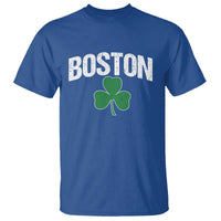 Boston T Shirt St Patricks Day Irish Green Shamrock Massachusetts