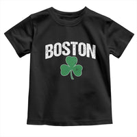 Boston Toddler T Shirt St Patricks Day Irish Green Shamrock Massachusetts