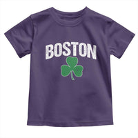 Boston Toddler T Shirt St Patricks Day Irish Green Shamrock Massachusetts