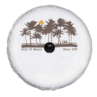 Gulf of Mexico Spare Tire Cover Since 1672 Vintage 70s Retro Vintage