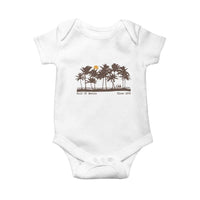 Gulf of Mexico Baby Onesie Since 1672 Vintage 70s Retro Vintage