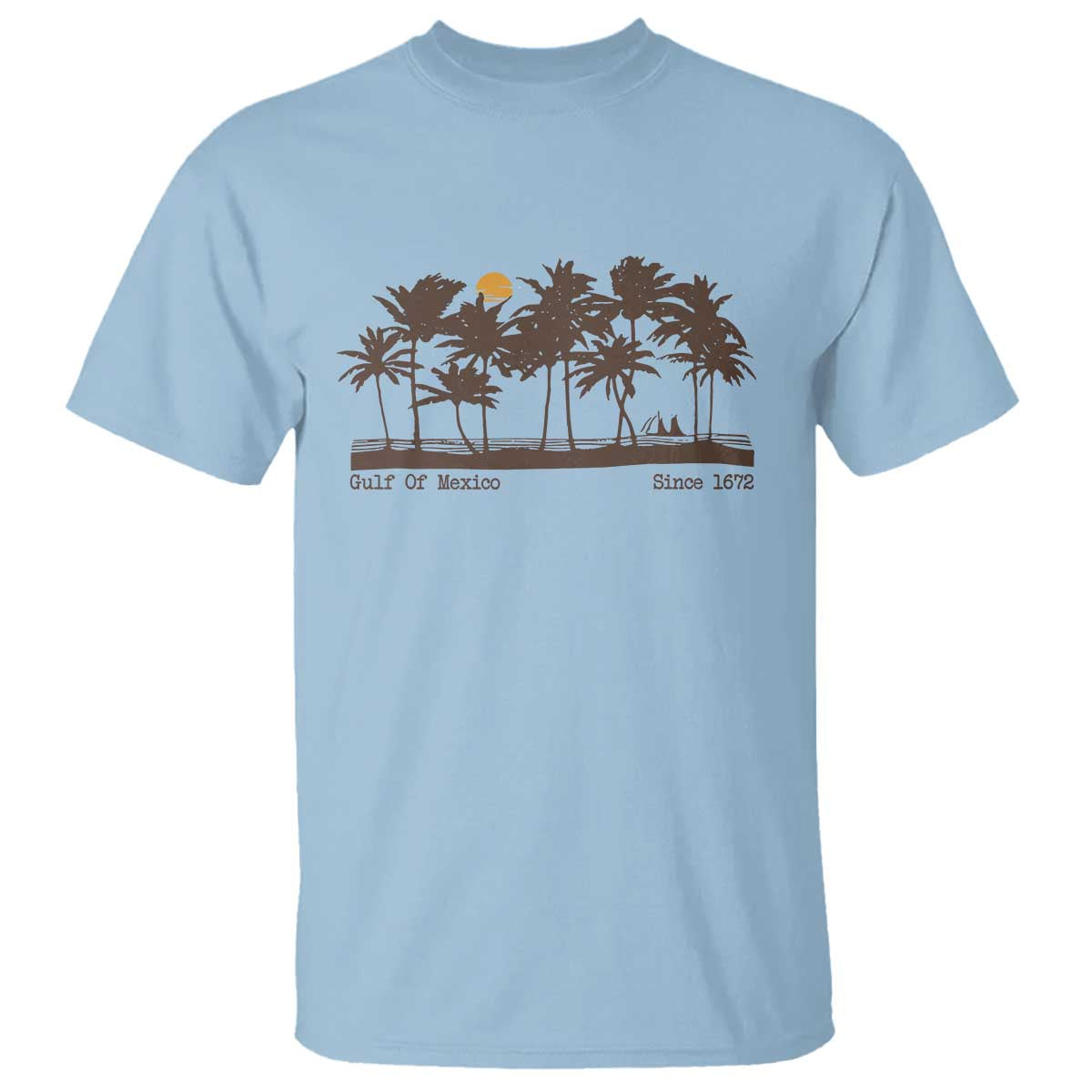 Gulf of Mexico T Shirt Since 1672 Vintage 70s Retro Vintage
