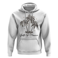 Gulf of Mexico Hoodie 1672 Retro Beach Vibe Palm Trees