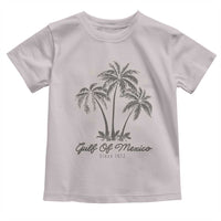 Gulf of Mexico Toddler T Shirt 1672 Retro Beach Vibe Palm Trees