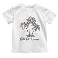 Gulf of Mexico Toddler T Shirt 1672 Retro Beach Vibe Palm Trees