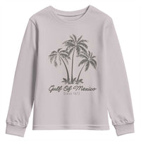 Gulf of Mexico Youth Sweatshirt 1672 Retro Beach Vibe Palm Trees