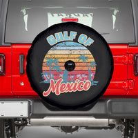 Gulf of Mexico Spare Tire Cover Retro Vintage Beach - Wonder Print Shop
