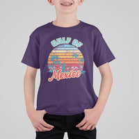 Gulf of Mexico T Shirt For Kid Retro Vintage Beach - Wonder Print Shop