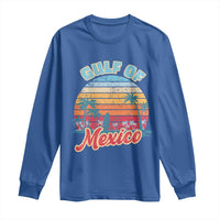Gulf of Mexico Long Sleeve Shirt Retro Vintage Beach - Wonder Print Shop
