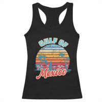 Gulf of Mexico Racerback Tank Top Retro Vintage Beach - Wonder Print Shop