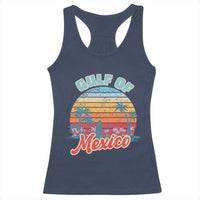 Gulf of Mexico Racerback Tank Top Retro Vintage Beach - Wonder Print Shop