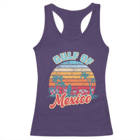 Gulf of Mexico Racerback Tank Top Retro Vintage Beach - Wonder Print Shop