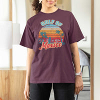 Gulf of Mexico T Shirt For Women Retro Vintage Beach - Wonder Print Shop